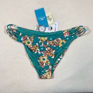 O’NEILL Kaanapali Lani Ditsy Swimsuit Bikini Bottom, Small